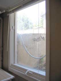 Basement casement egress window