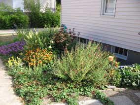 West garden in late September