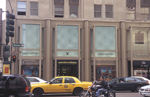 Louis Vuitton on the Magnificent Mile
