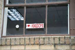 Kingdome sticker, Seattle, Washington
