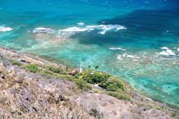 Diamond Head Lighthouse from Diamond Head