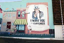 Mural in Baker City