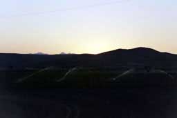 Sunrise along the Hells Canyon Scenic Byway