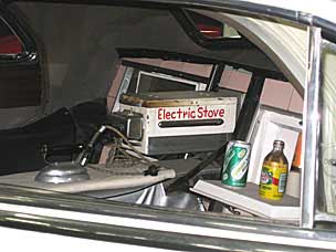 Louis Mattar's Cadillac - inside back