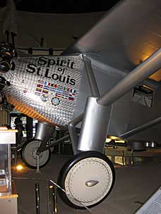 Replica of Charles Lindbergh's <em>Spirit of St. Louis</em>