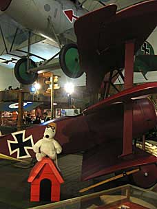 Replica of the Red Baron's Fokker DR.I triplane