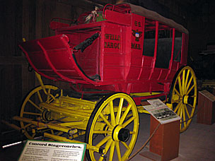 Stagecoach at Seeley Stable Museum, Old Town San Diego