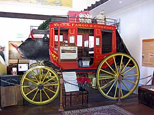 Wells Fargo stagecoach, Old Town San Diego