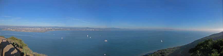 Panorama from Cabrillo National Monument