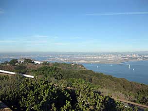 Cabrillo National Monument from Old Point Loma Lighthouse