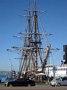 Ships at Maritime Museum of San Diego