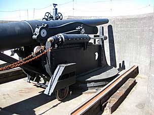 Fort Stevens Battery Pratt Gun Replica
