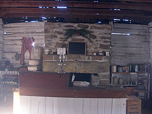 General store at Fort Gibson