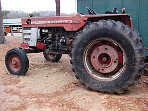 Massey Ferguson tractor at Beavers Bend State Park, Oklahoma