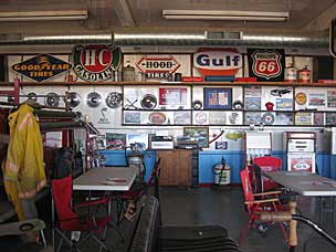 Bud's Service Station (1957) at Oklahoma Territorial Plaza