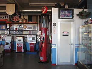 Bud's Service Station (1957) at Oklahoma Territorial Plaza