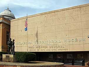 Oklahoma Territorial Museum, Guthrie, 1973