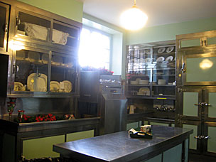 Service kitchen, Marland Estate, Ponca City, Oklahoma