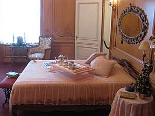 Lydie Marland's bed room, Marland Estate, Ponca City, Oklahoma
