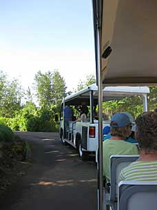Oregon Garden tram