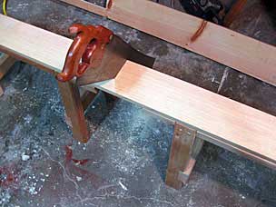 Crosscutting tool chest skirt boards