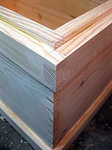 Dust seal dovetail after cleanup