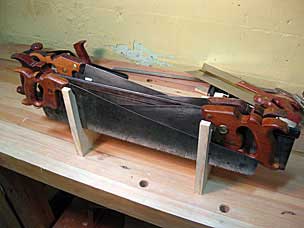 Tool chest saw till in progress