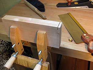 Gang-sawing side apron tenons