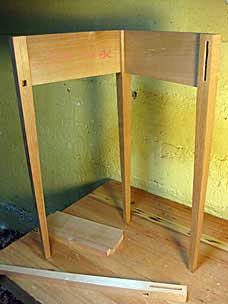 Some legs and aprons dry fit