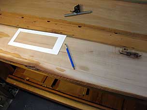 Selecting material for nightstand drawer fronts