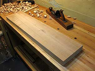8/4 Cherry (probably) for the worktable battens