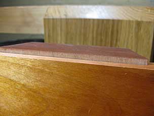 Batten protruding after top shrank
